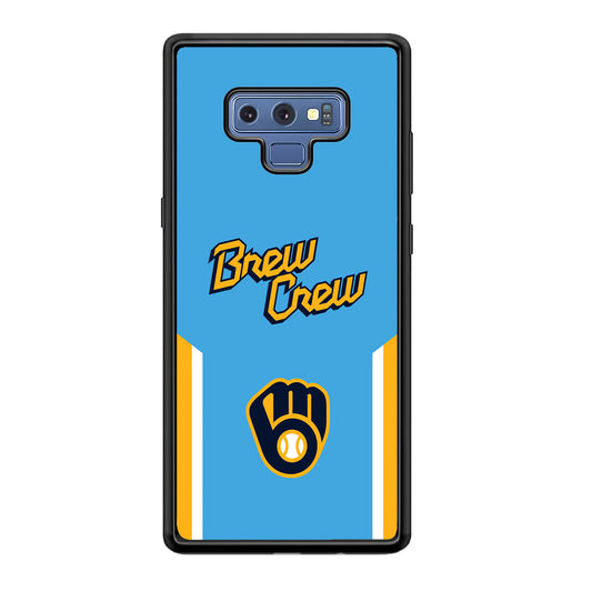 Milwaukee Brewers Brew Crew Jersey Samsung Galaxy Note 9 Case