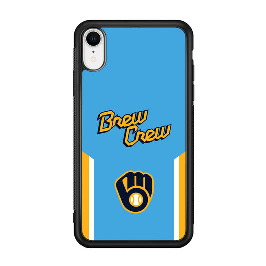 Milwaukee Brewers Brew Crew Jersey iPhone XR Case