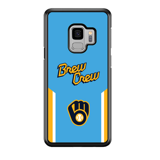 Milwaukee Brewers Brew Crew Jersey Samsung Galaxy S9 Case