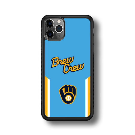 Milwaukee Brewers Brew Crew Jersey iPhone 11 Pro Max Case
