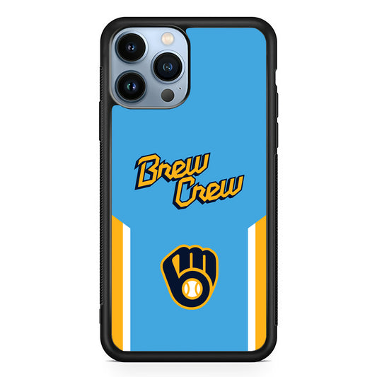 Milwaukee Brewers Brew Crew Jersey iPhone 13 Pro Max Case