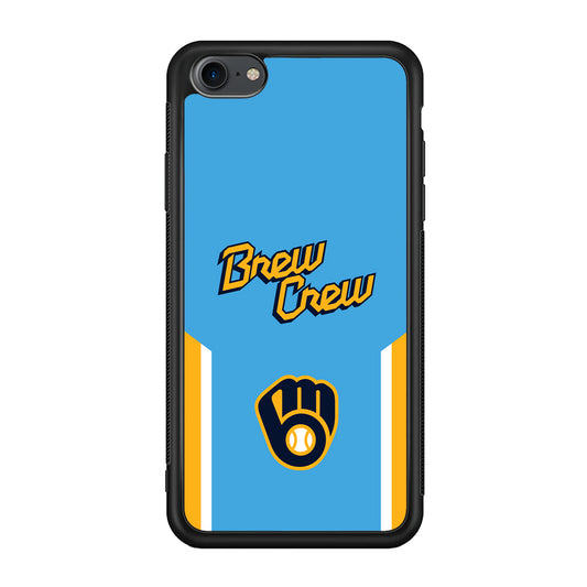 Milwaukee Brewers Brew Crew Jersey iPhone 8 Case