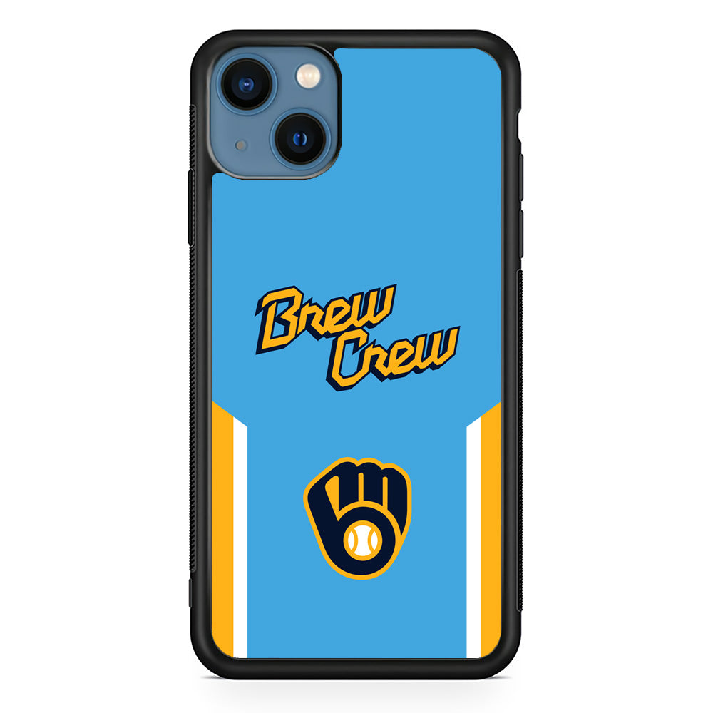 Milwaukee Brewers Brew Crew Jersey iPhone 13 Case