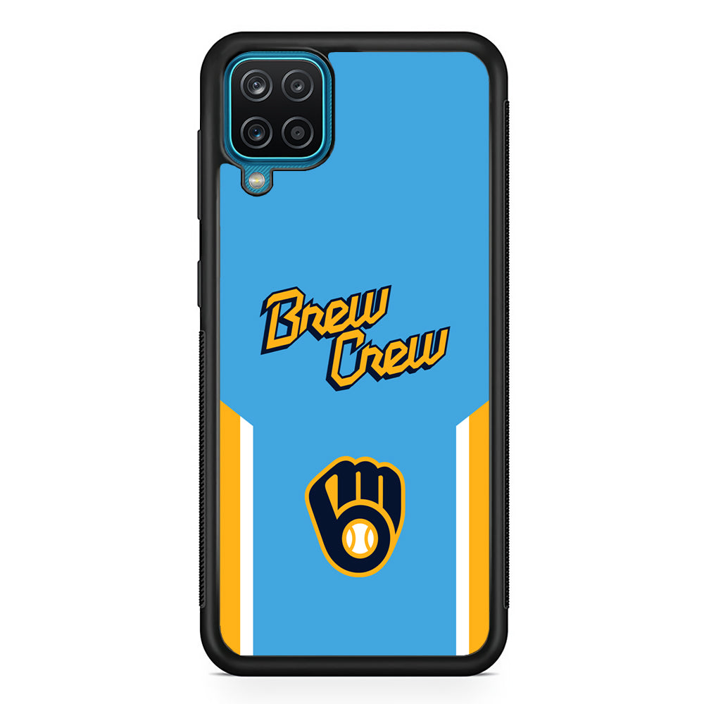 Milwaukee Brewers Brew Crew Jersey Samsung Galaxy A12 Case