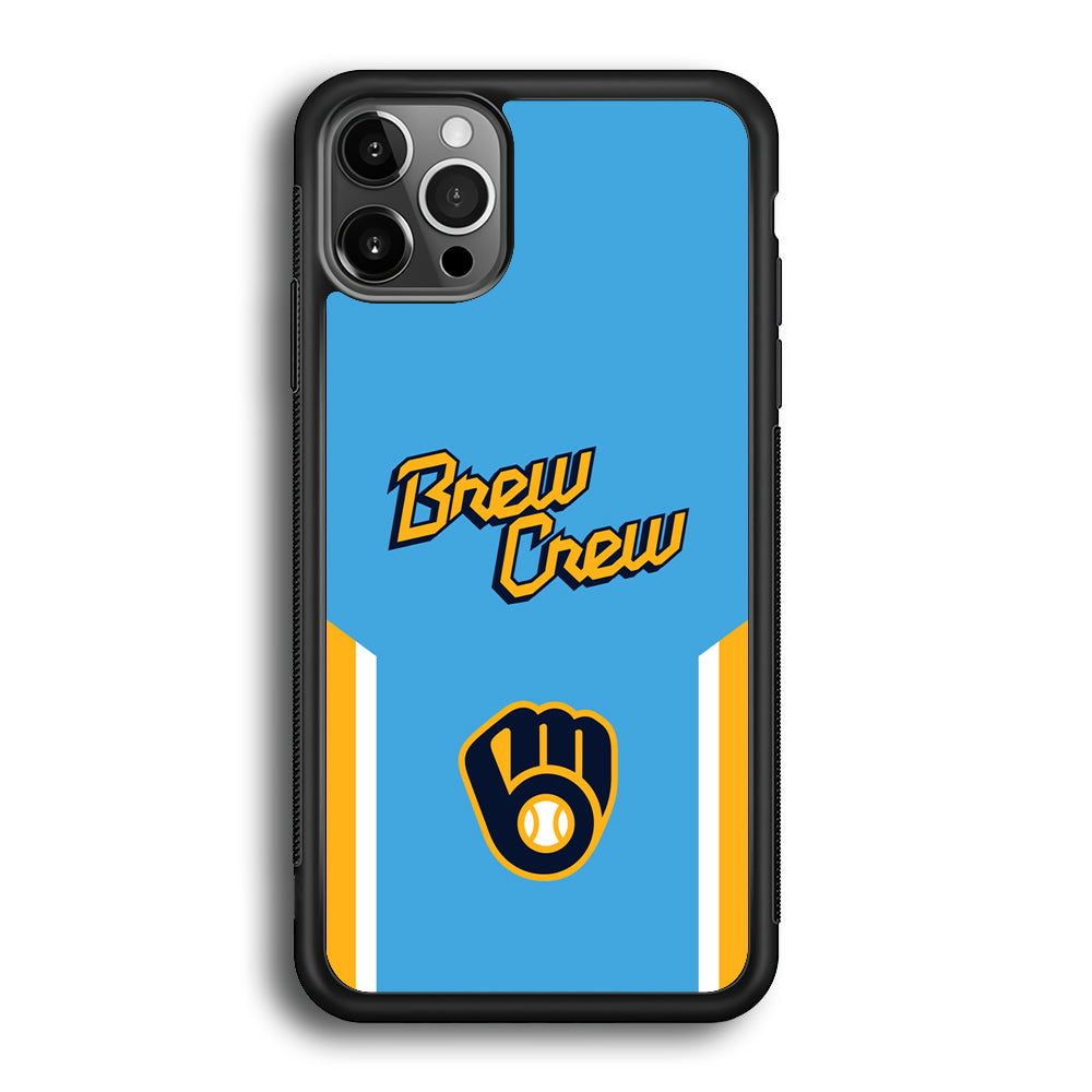 Milwaukee Brewers Brew Crew Jersey iPhone 12 Pro Case