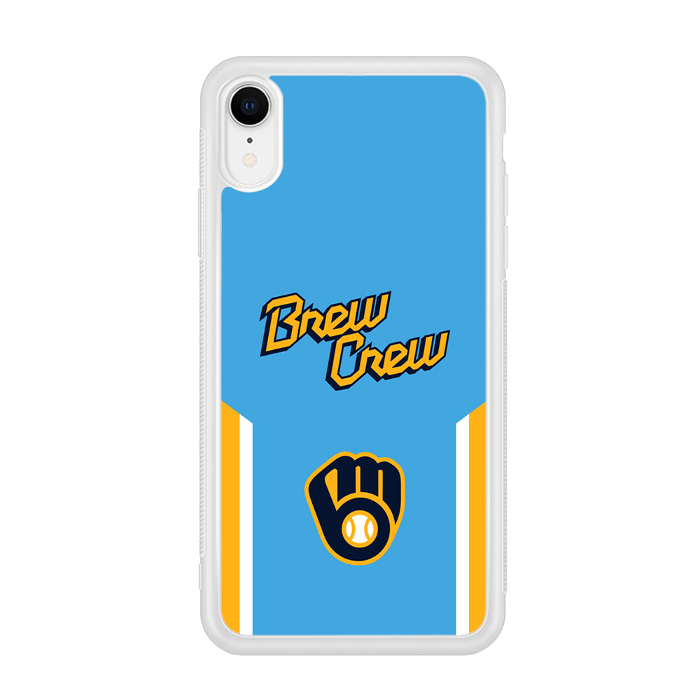 Milwaukee Brewers Brew Crew Jersey iPhone XR Case