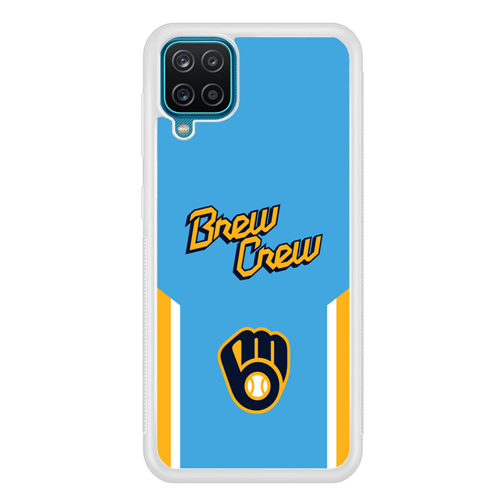 Milwaukee Brewers Brew Crew Jersey Samsung Galaxy A12 Case