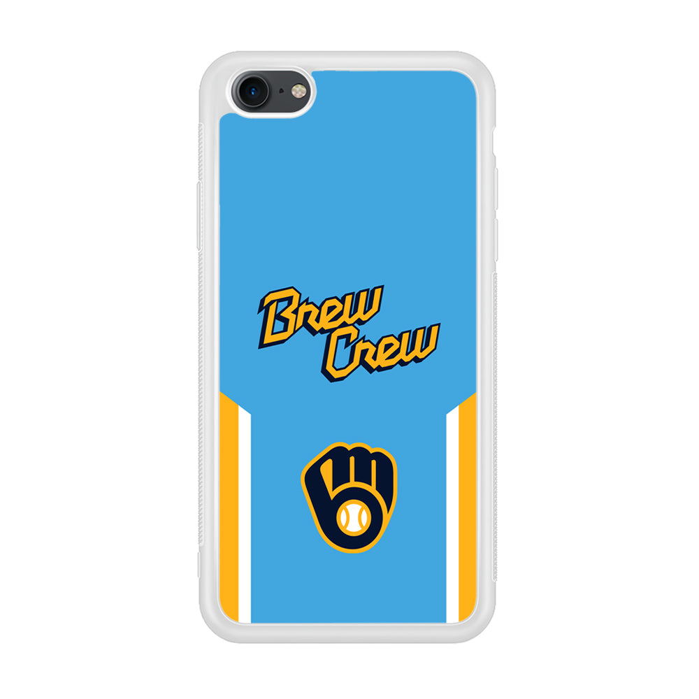 Milwaukee Brewers Brew Crew Jersey iPhone 8 Case