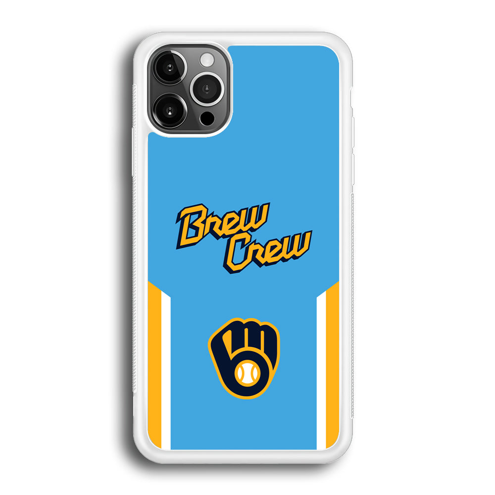 Milwaukee Brewers Brew Crew Jersey iPhone 12 Pro Case