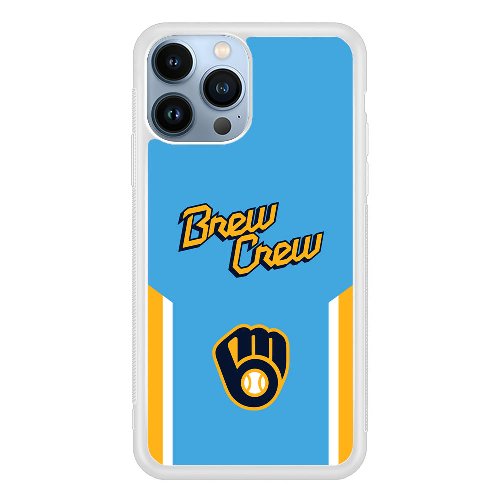 Milwaukee Brewers Brew Crew Jersey iPhone 13 Pro Max Case