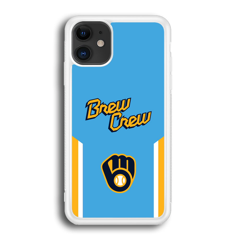 Milwaukee Brewers Brew Crew Jersey iPhone 12 Case