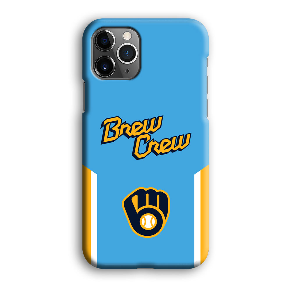 Milwaukee Brewers Brew Crew Jersey iPhone 12 Pro Case