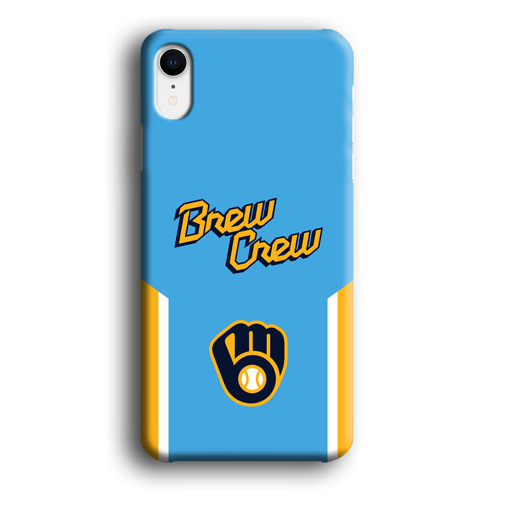 Milwaukee Brewers Brew Crew Jersey iPhone XR Case