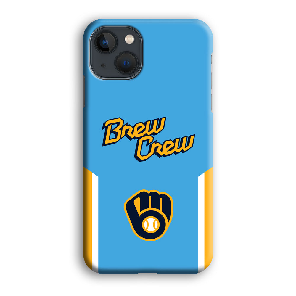 Milwaukee Brewers Brew Crew Jersey iPhone 13 Case