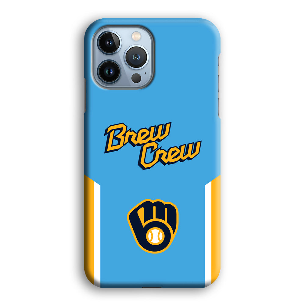 Milwaukee Brewers Brew Crew Jersey iPhone 13 Pro Max Case