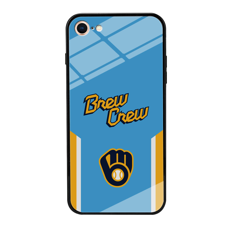 Milwaukee Brewers Brew Crew Jersey iPhone 8 Case