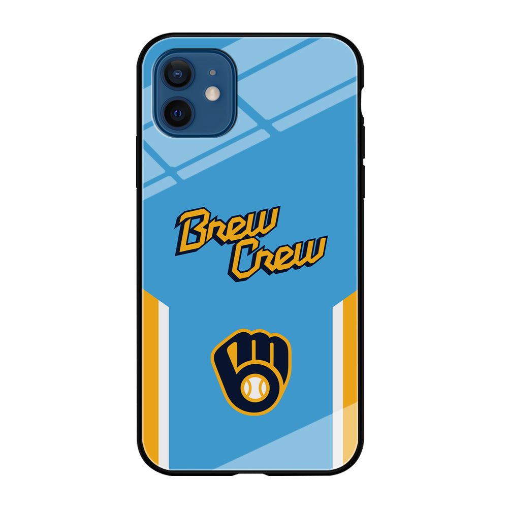 Milwaukee Brewers Brew Crew Jersey iPhone 12 Case