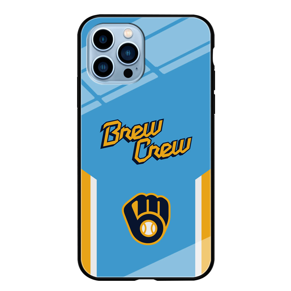 Milwaukee Brewers Brew Crew Jersey iPhone 13 Pro Max Case