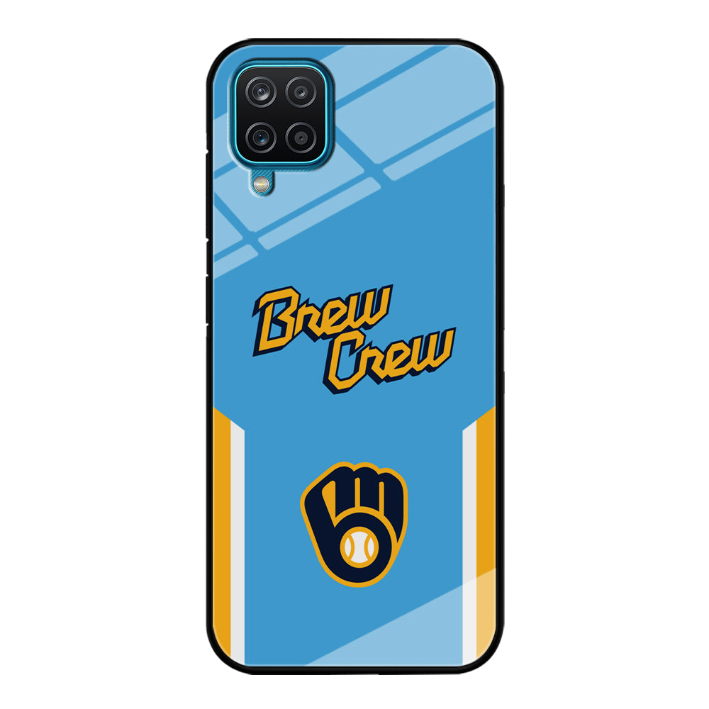 Milwaukee Brewers Brew Crew Jersey Samsung Galaxy A12 Case