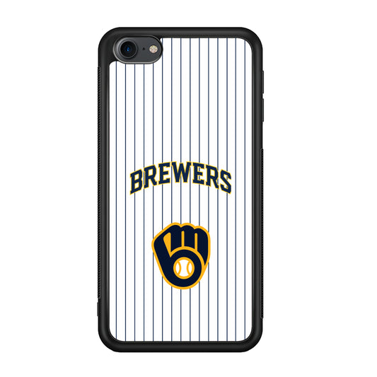 Milwaukee Brewers Shine of White iPod Touch 6 Case - Carneyforia