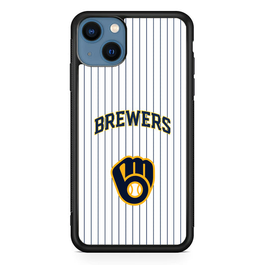 Milwaukee Brewers Shine of White iPhone 13 Case