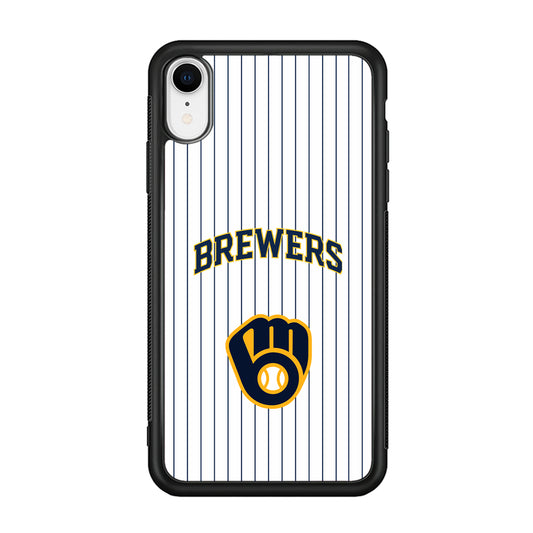 Milwaukee Brewers Shine of White iPhone XR Case