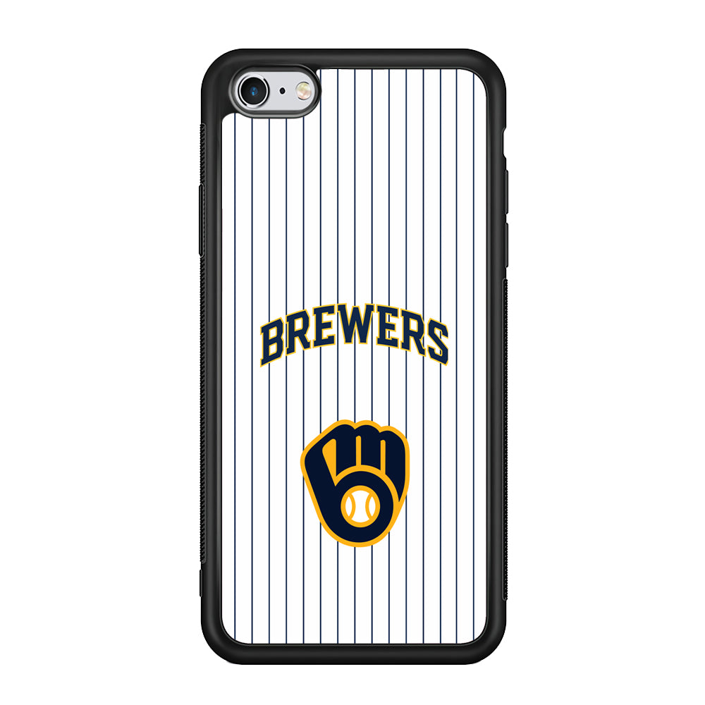 Milwaukee Brewers Shine of White iPhone 6 Plus | 6s Plus Case