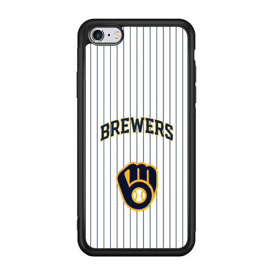 Milwaukee Brewers Shine of White iPhone 6 Plus | 6s Plus Case