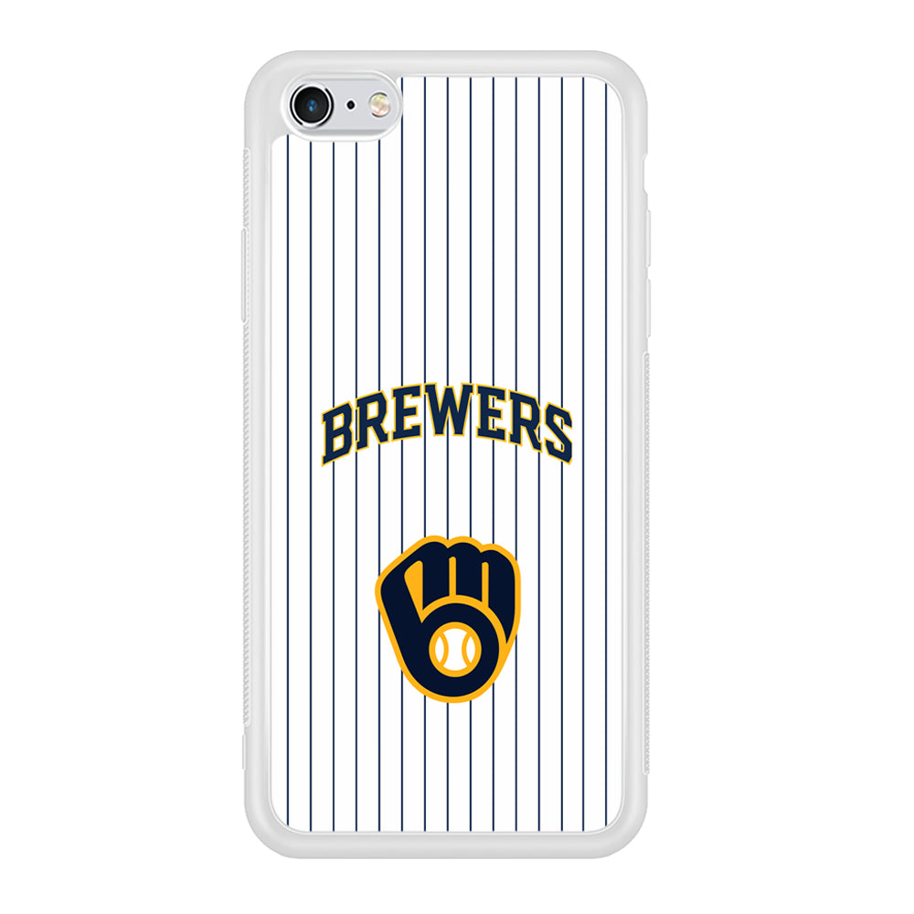 Milwaukee Brewers Shine of White iPhone 6 | 6s Case