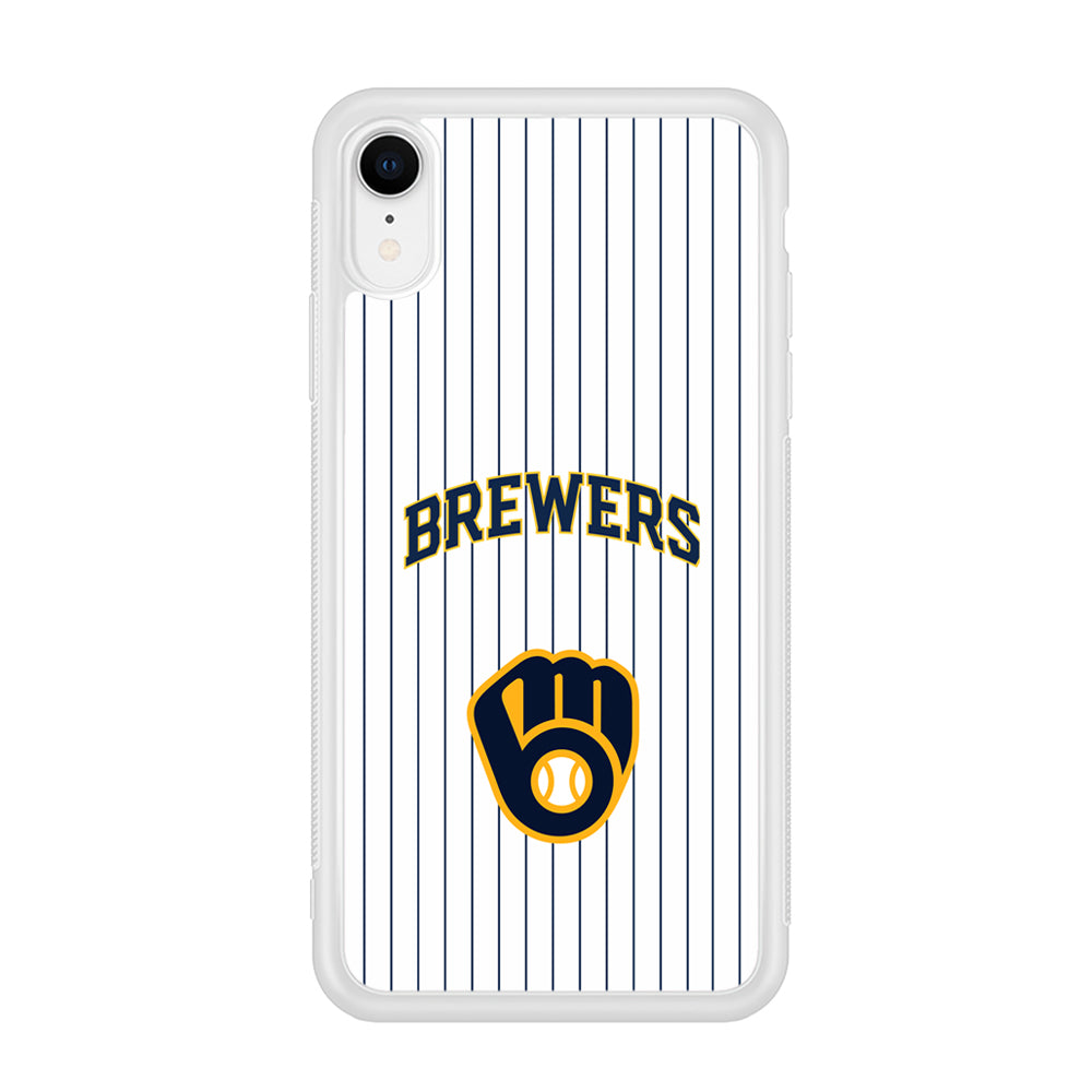 Milwaukee Brewers Shine of White iPhone XR Case
