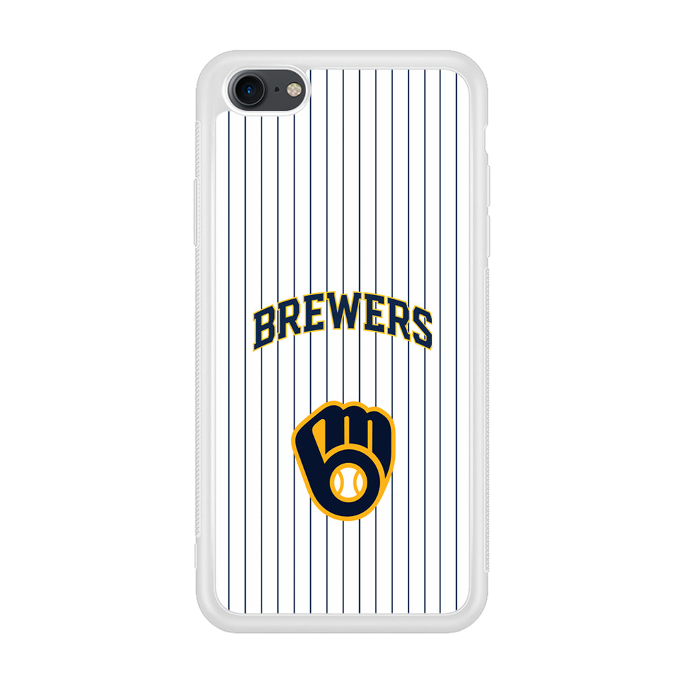 Milwaukee Brewers Shine of White iPhone 8 Case