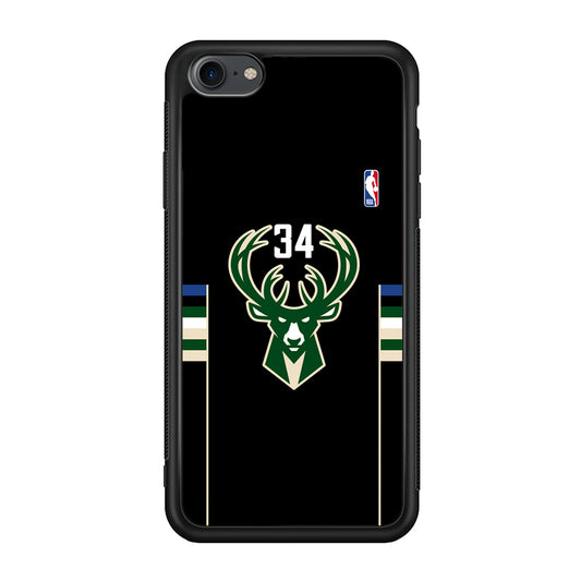 Milwaukee Bucks 34 Pride iPhone 7 Case