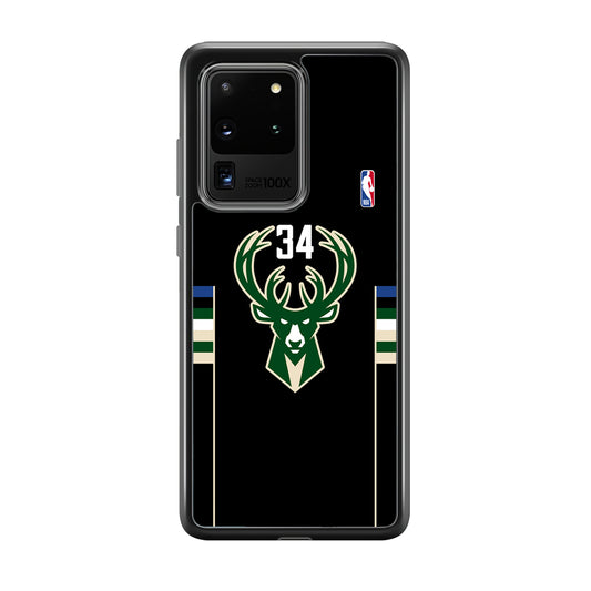 Milwaukee Bucks 34 Pride Samsung Galaxy S20 Ultra Case