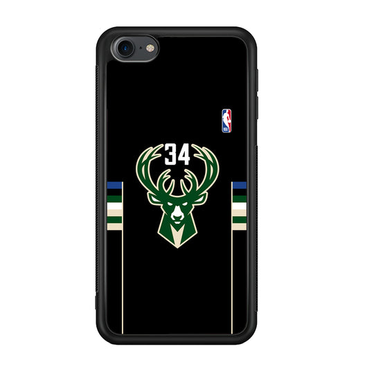 Milwaukee Bucks 34 Pride iPod Touch 6 Case - Carneyforia