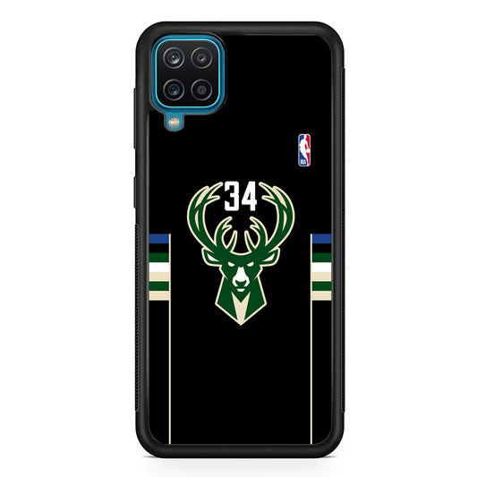 Milwaukee Bucks 34 Pride Samsung Galaxy A12 Case