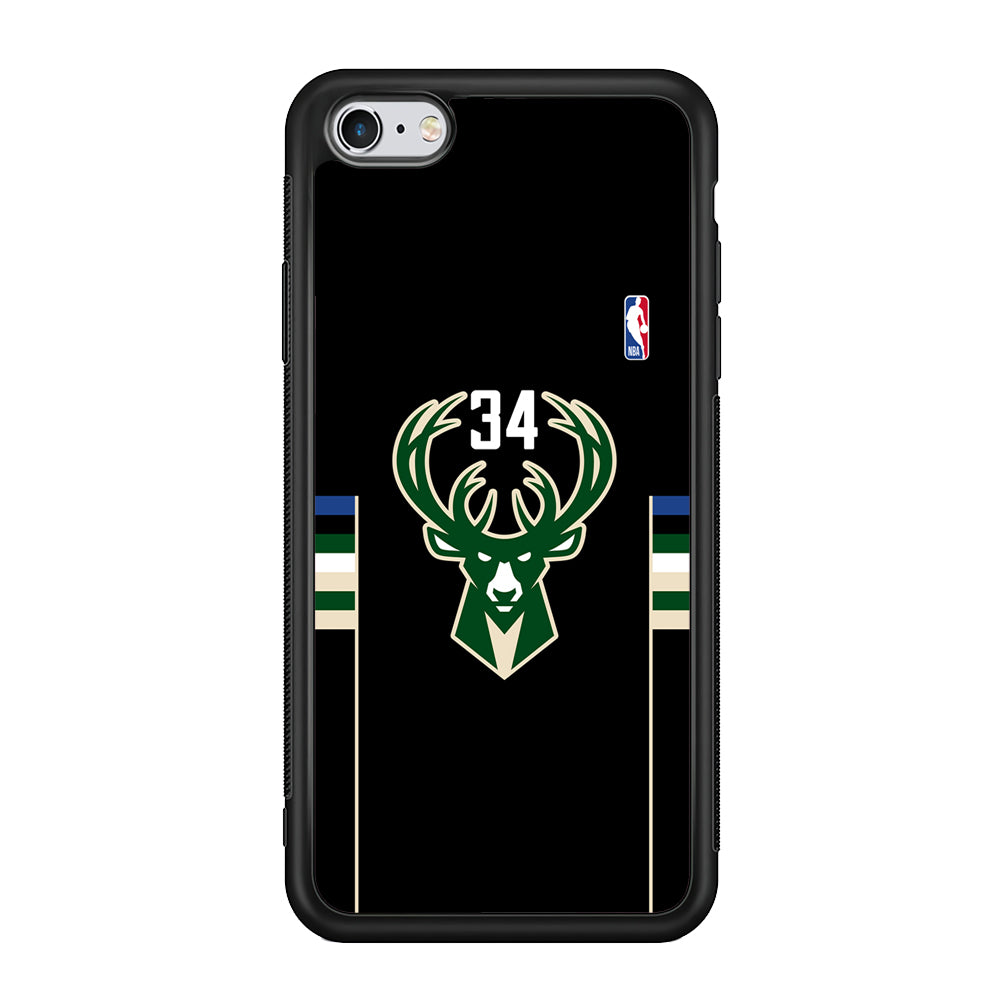 Milwaukee Bucks 34 Pride iPhone 6 Plus | 6s Plus Case