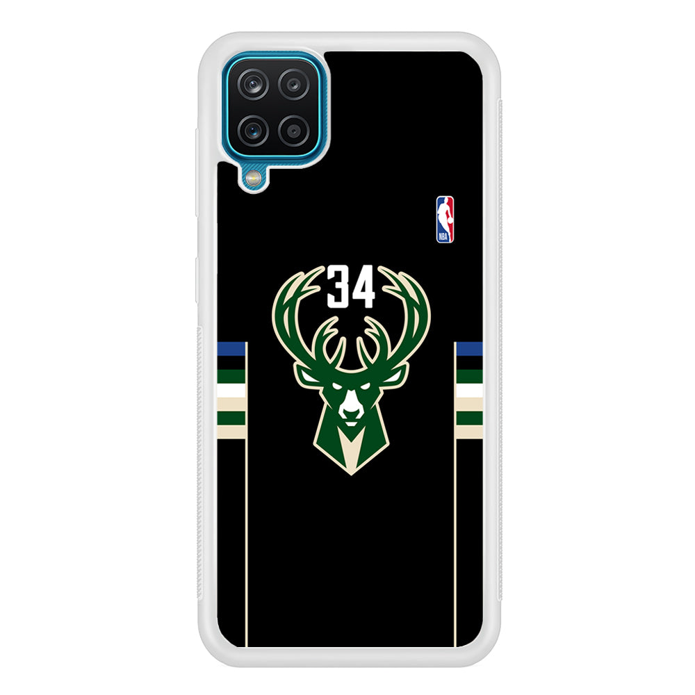 Milwaukee Bucks 34 Pride Samsung Galaxy A12 Case