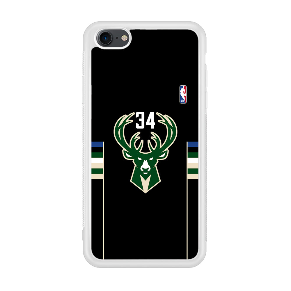 Milwaukee Bucks 34 Pride iPhone 8 Case