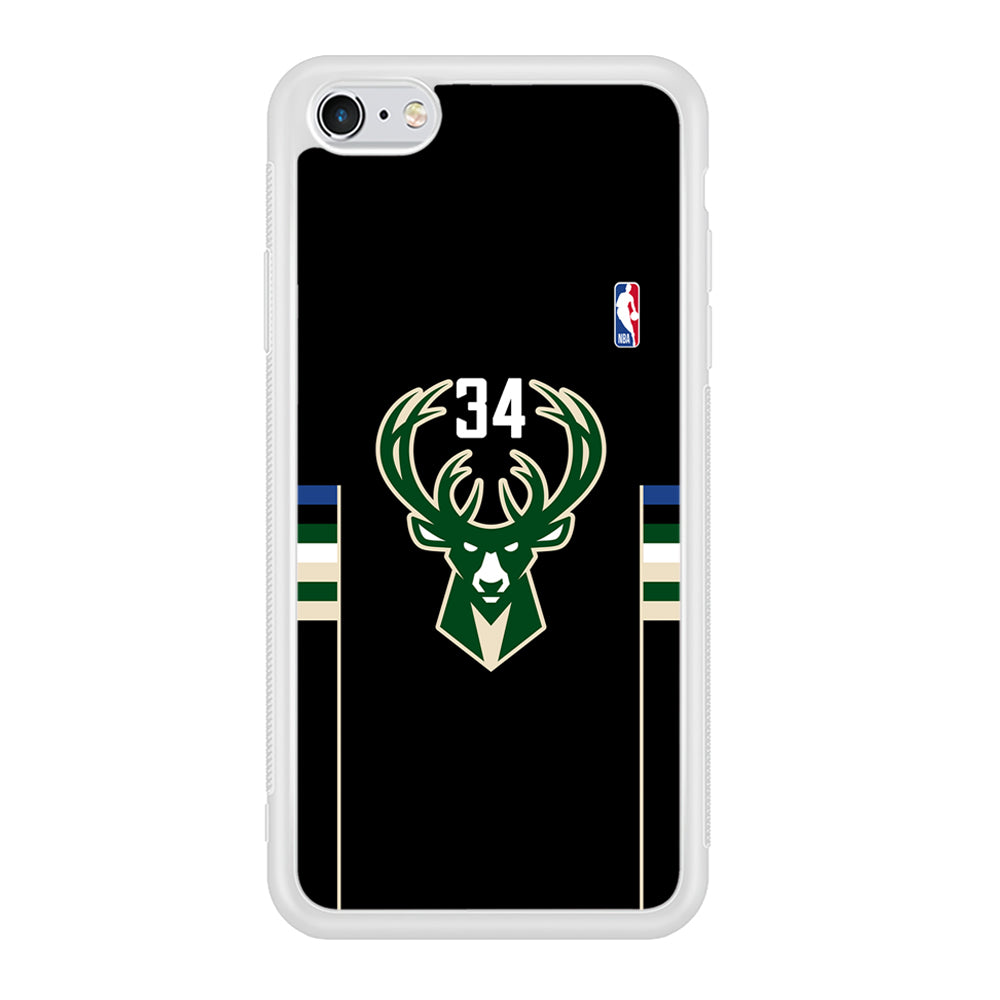 Milwaukee Bucks 34 Pride iPhone 6 Plus | 6s Plus Case