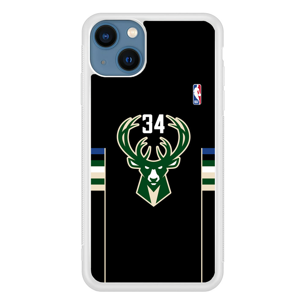 Milwaukee Bucks 34 Pride iPhone 13 Case