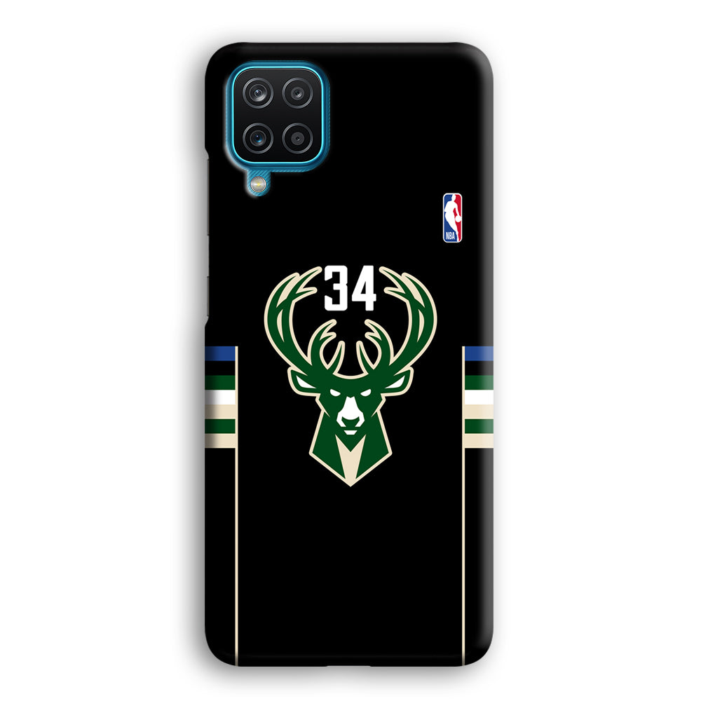 Milwaukee Bucks 34 Pride Samsung Galaxy A12 Case