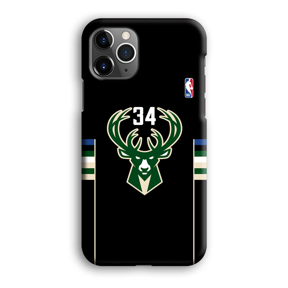 Milwaukee Bucks 34 Pride iPhone 12 Pro Case