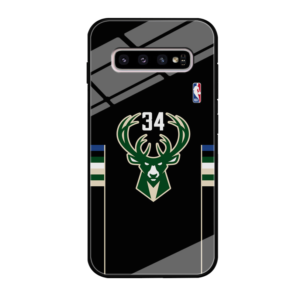 Milwaukee Bucks 34 Pride Samsung Galaxy S10 Case