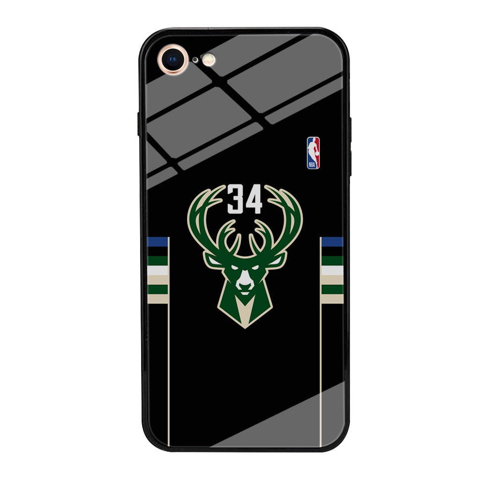 Milwaukee Bucks 34 Pride iPhone 8 Case