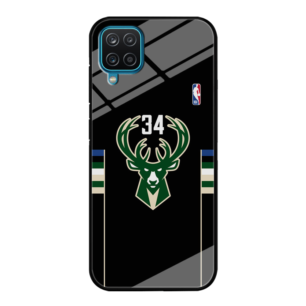 Milwaukee Bucks 34 Pride Samsung Galaxy A12 Case