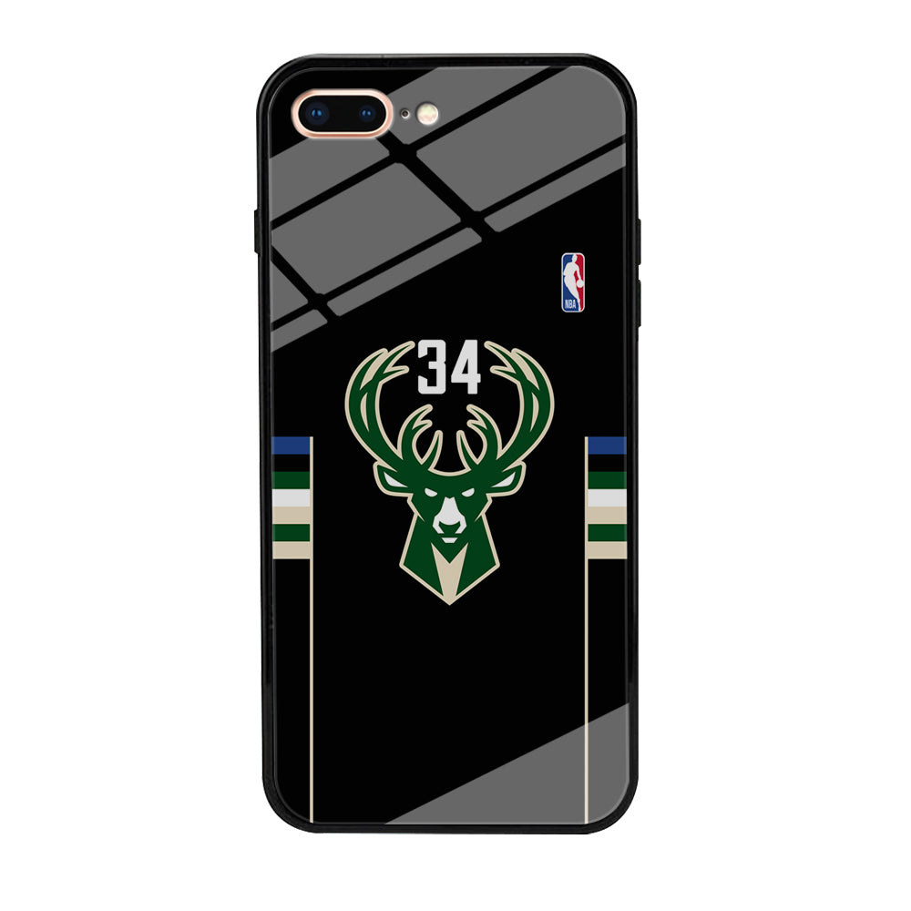 Milwaukee Bucks 34 Pride iPhone 8 Plus Case