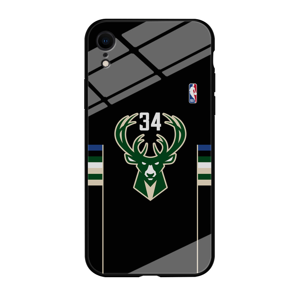 Milwaukee Bucks 34 Pride iPhone XR Case
