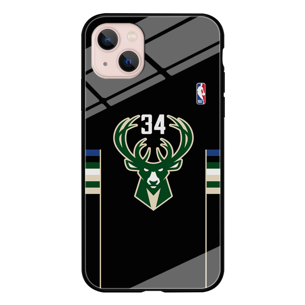 Milwaukee Bucks 34 Pride iPhone 13 Case