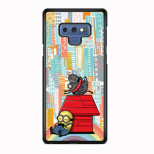 Minion City View Samsung Galaxy Note 9 Case