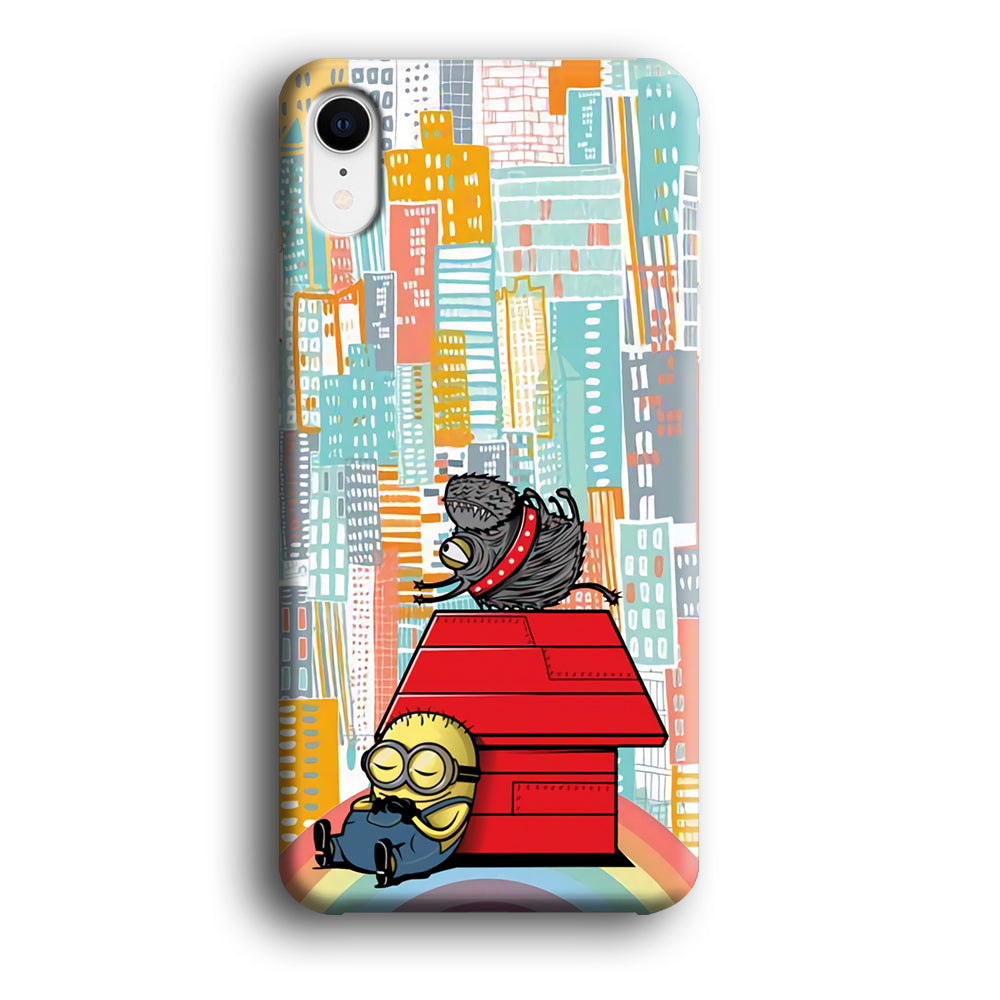 Minion City View iPhone XR Case